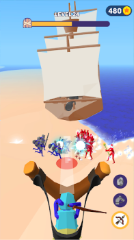 Throw and Defend Slingshot War apk download v1.0.423 screenshot 2