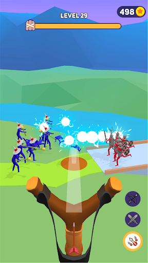 Throw and Defend Slingshot War apk downloadͼƬ1