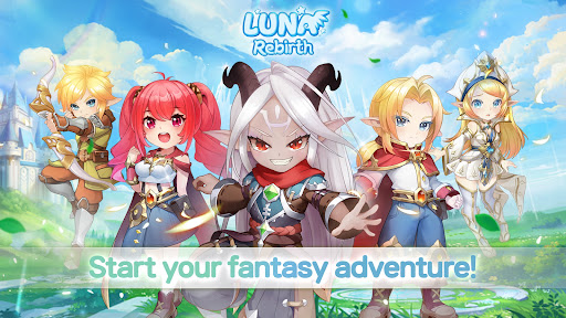 Luna Rebirth Idle MMORPG apk download latest version