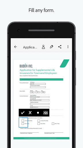 Adobe Fill & Sign mobile app download