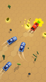 Hexagon Pursuit Car Racing mod apk download v1.23 screenshot 1