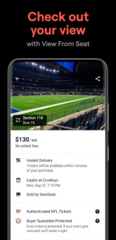 SeatGeek App Free Download v2023.10.091338 screenshot 8