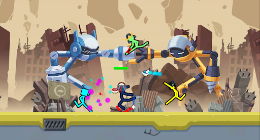 Supreme Duelist Stickman mod apk unlimited money and max level v3.4.1 screenshot 5