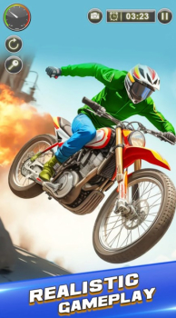 Bike Stunts Master Bike Games apk download v1.01 screenshot 3