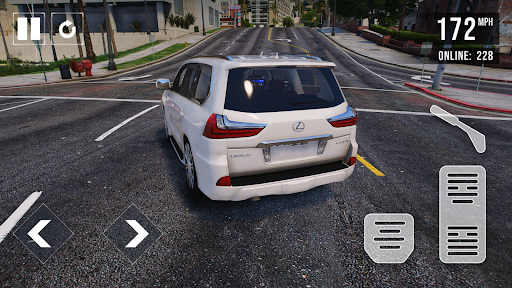 Lexus LS570 City Car Driving apk download v1 screenshot 2