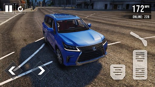 Lexus LS570 City Car Driving apk download v1 screenshot 3