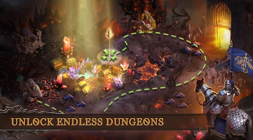 Dungeon Heroes 3D RPG Mod Apk Download v1.5.153 screenshot 1