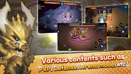 Idle Iron Knight rpg mod apk download v1.4.6 screenshot 1