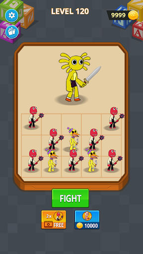 Merge Rainbow Friend mod apk download