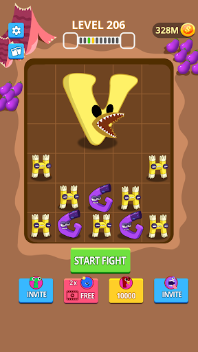 Merge Alphabet Lore mod apk unlimited money