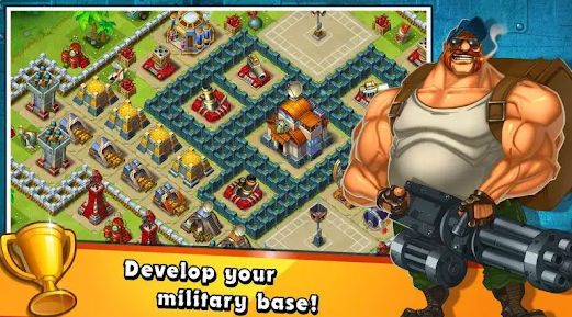 Jungle Heat War of Clans Hack Unlimited Money Download v2.2.2 screenshot 1