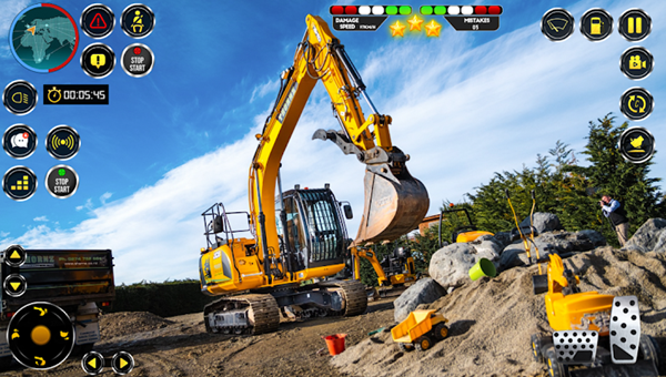 JCB Excavator Construction 3D mod apk Download