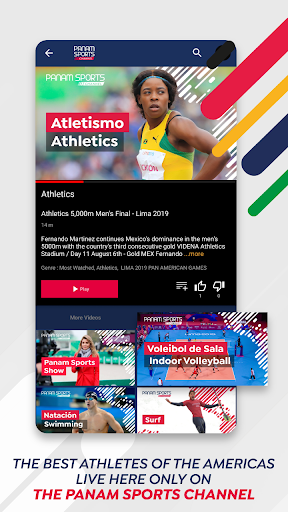 Panam Sports Channel app download latest version