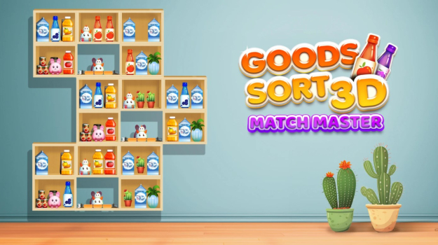 Goods Sort 3D Match Master apk download v1.0.0 screenshot 1