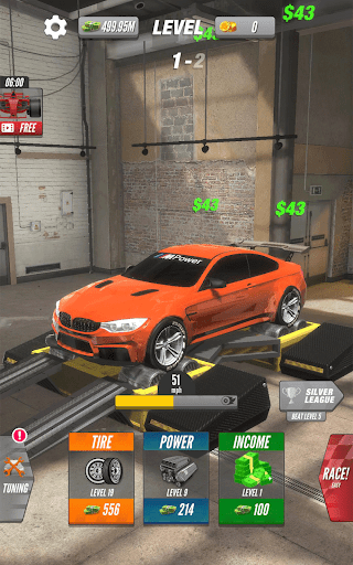 Dyno 2 Race Car Tuning hack mod apk latest version