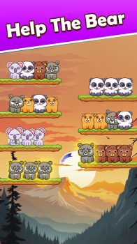 Bear Sort Puzzle Wild Animals apk Download v1.0.1 screenshot 1