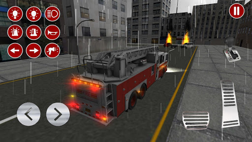 Fire Truck Driving Simulator mod apk unlimited money v2.2 screenshot 2