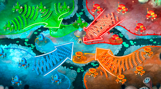 Mushroom Wars 2 Mod Apk Unlimited Money Download v2023.38.1 screenshot 2