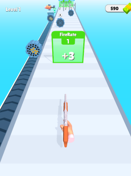 Weapon Craft Run Mod Apk No Ads Unlimited Money Download v1.8.1 screenshot 3