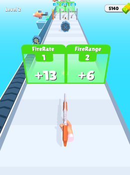 Weapon Craft Run Mod Apk No Ads Unlimited Money Download v1.8.1 screenshot 1