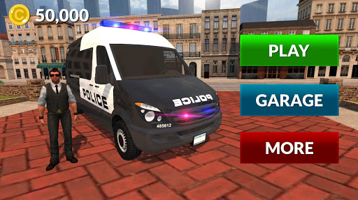 American Police Van Driving apk download for android v1.3 screenshot 2