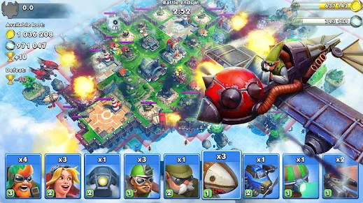 Sky Clash Lords of Clans 3D Mod Apk Download v1.53.5 screenshot 4