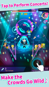 Hatsune Miku Tap Wonder Mod Apk Latest Version v1.0.10 screenshot 2