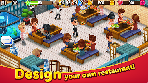 Food Street Mod Apk (Unlimited Money And Gems) Download