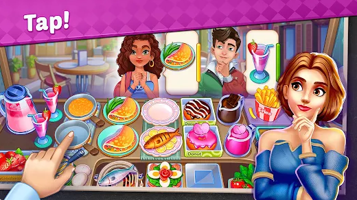 My Cafe Shop Cooking Games Mod Apk Unlimited Money And Gems Download