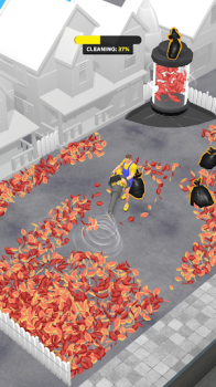 Leaf Blower City Cleaning Game mod apk download v1.8.0 screenshot 2