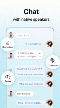 HelloTalk 5.4.41 mod apk free download v5.4.41 screenshot 4