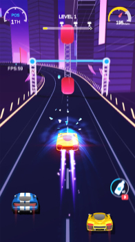Neon Racer Beat Racing apk for Android Download v1.0.1 screenshot 2