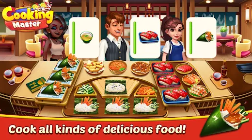 Cooking Master Restaurant Game Mod Apk Unlimited Money Download v1.2.43 screenshot 2