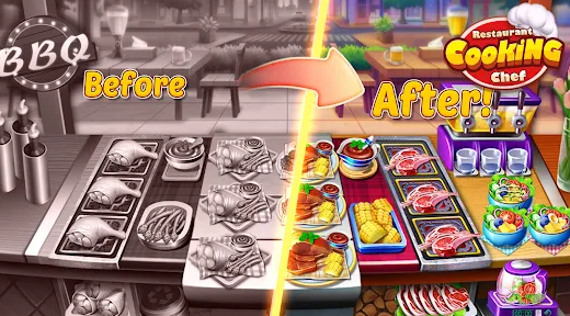 Restaurant Cooking Chef Mod Apk (Unlimited Money And Diamond) Download v1.1.26 screenshot 2