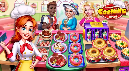 Restaurant Cooking Chef Mod Apk (Unlimited Money And Diamond) Download v1.1.26 screenshot 3