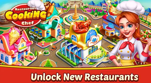 Restaurant Cooking Chef Mod Apk (Unlimited Money And Diamond) DownloadͼƬ1