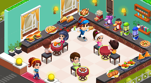 Cooking Restaurant Kitchen Mod Apk Unlimited Money DownloadͼƬ2