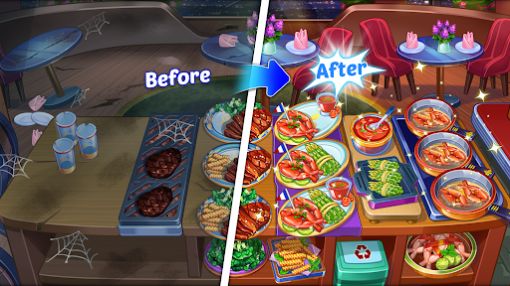 Cooking Trendy Mod Apk Unlimited Money Download v1.1.6 screenshot 1