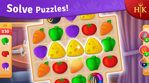 Hells Kitchen Match Design Hack Apk Download