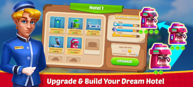 Dream Hotel Hotel Manager Mod Apk Latest Version v1.4.23 screenshot 1