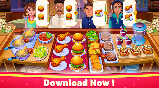 Indian Star Chef Cooking Game Mod Apk Free Download v5.3 screenshot 1