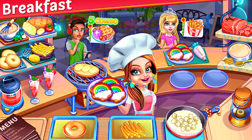 Cooking Express Cooking Games Mod Apk Latest VersionͼƬ1