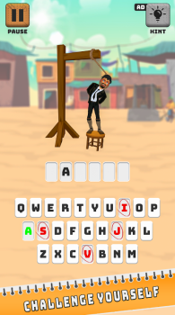 Hangman Words Puzzle Free Download v0.1 screenshot 3