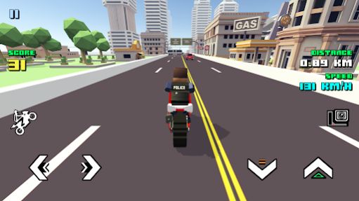 Blocky Moto Racing Bike Rider mod apk downloadͼƬ1