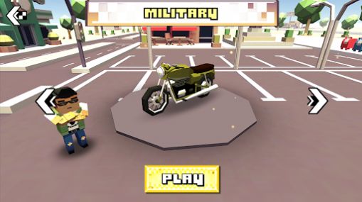 Blocky Moto Racing Bike Rider mod apk download v1.42 screenshot 7