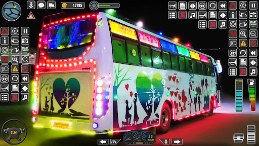 Euro Bus Driving Bus Game 3D mod apk download v0.25 screenshot 3