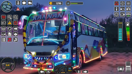 Euro Bus Driving Bus Game 3D mod apk download v0.25 screenshot 4