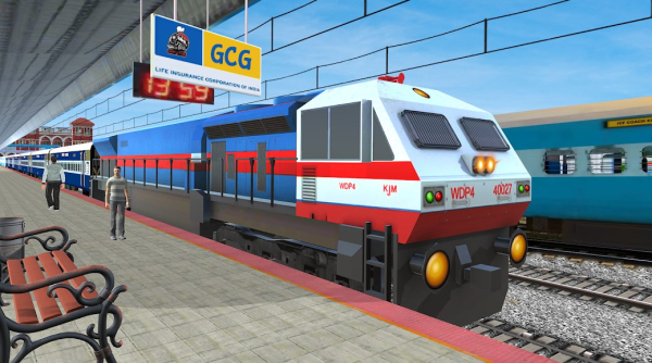Indian Train Driving Simulator mod apk free download