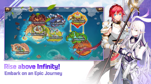Infinity Saga X mod apk download latest version v1.1.007 screenshot 4