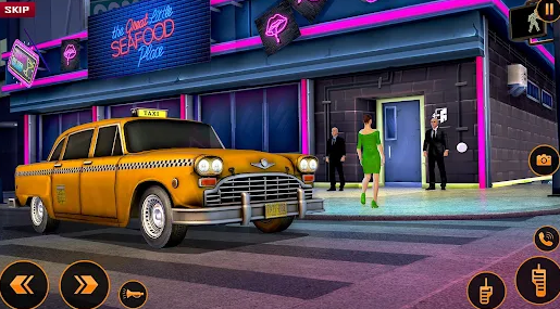 Amazing Taxi Driver School Hack Apk Download v1.0 screenshot 2